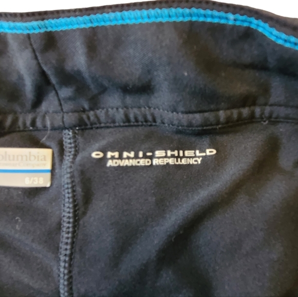 Columbia Skort with front tie and zipper size 6 black - Picture 5 of 9